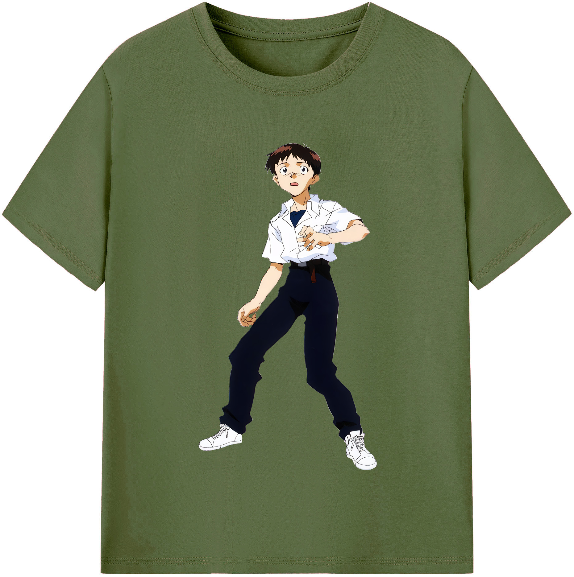 （画像用） EVA 新世紀エヴァンゲリオン 綿100％半袖Tシャツ（フロントプリント）